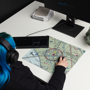 Perry-Foley Airport (40J) VFR Sectional  Gaming Mouse Pad