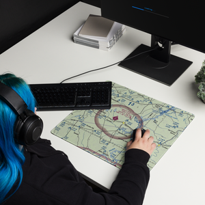 Scott Field (0M1) VFR Sectional  Gaming Mouse Pad