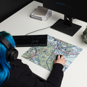 Shivok Airport (8VA2) VFR Sectional  Gaming Mouse Pad