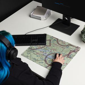 Skypoint Estates Airport (33AR) VFR Sectional  Gaming Mouse Pad