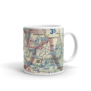 Somerset County Airport (2G9) VFR Sectional  Mug
