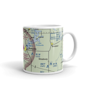 Shelby County Airport (2H0) VFR Sectional  Mug