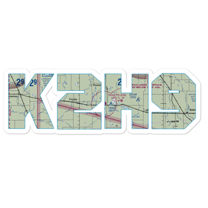 Rolette Airport (2H9) VFR Sectional Sticker