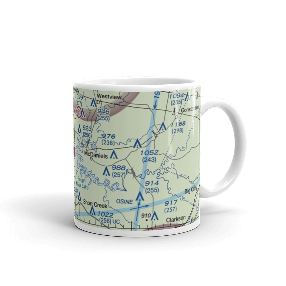 Rough River State Park Airport (2I3) VFR Sectional  Mug 