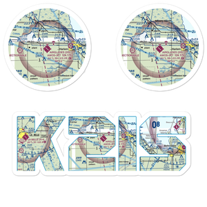 Airglades Airport (2IS) VFR Sectional Sticker Pack