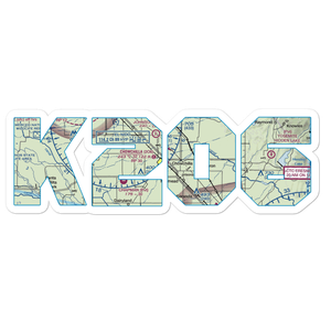 Chowchilla Airport (2O6) VFR Sectional Sticker