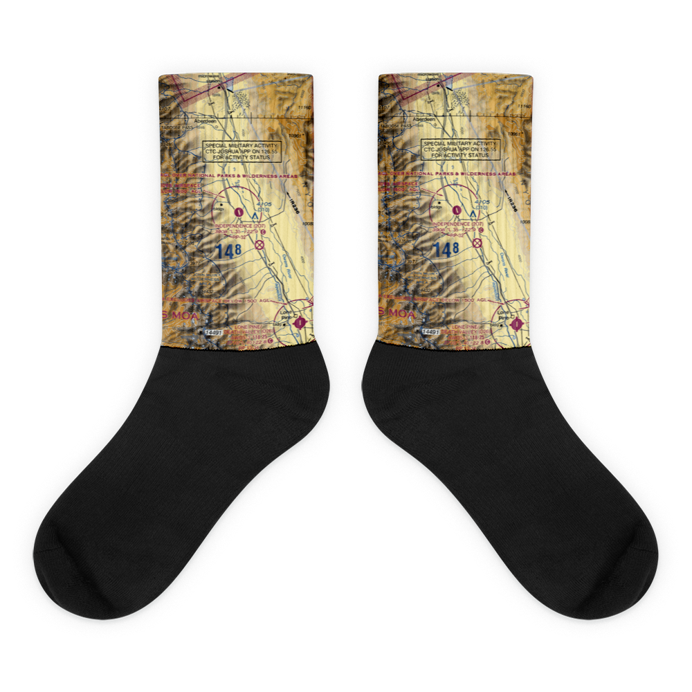 Independence Airport (2O7) VFR Sectional Socks 