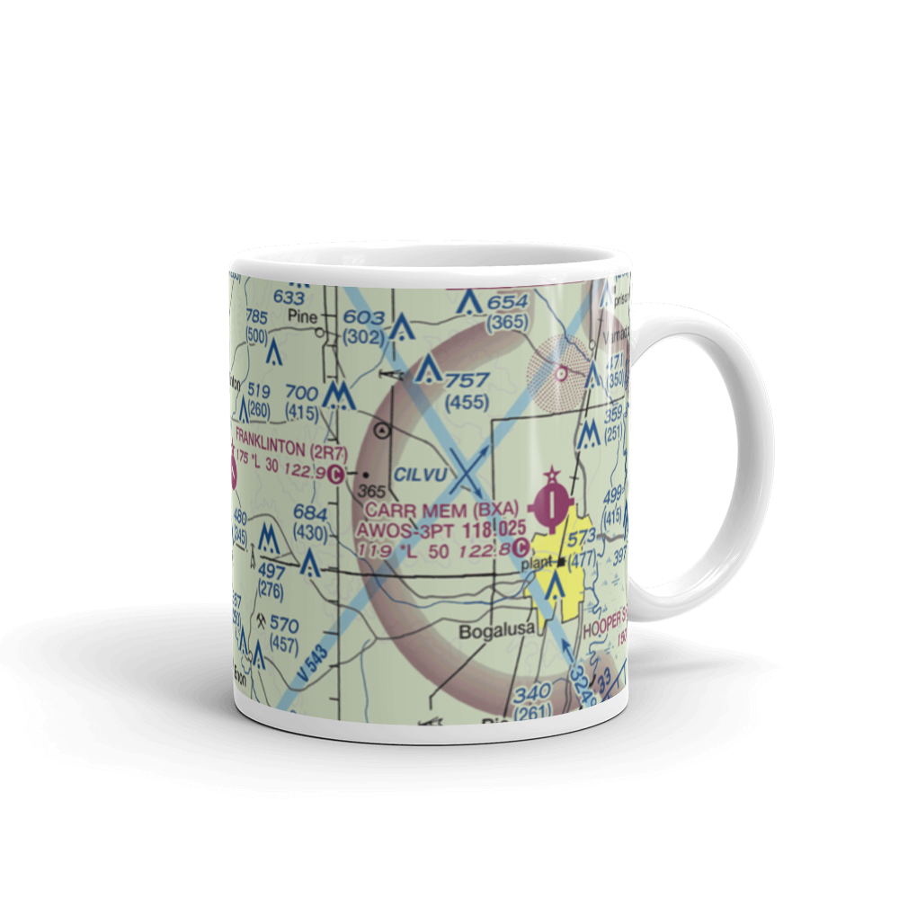 Franklinton Airport (2R7) VFR Sectional  Mug 