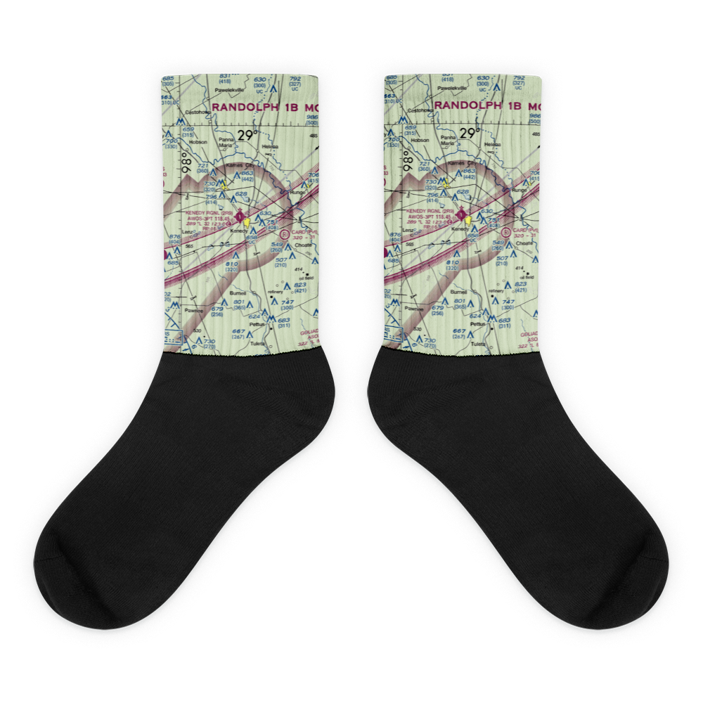 Kenedy Regional Airport (2R9) VFR Sectional Socks 