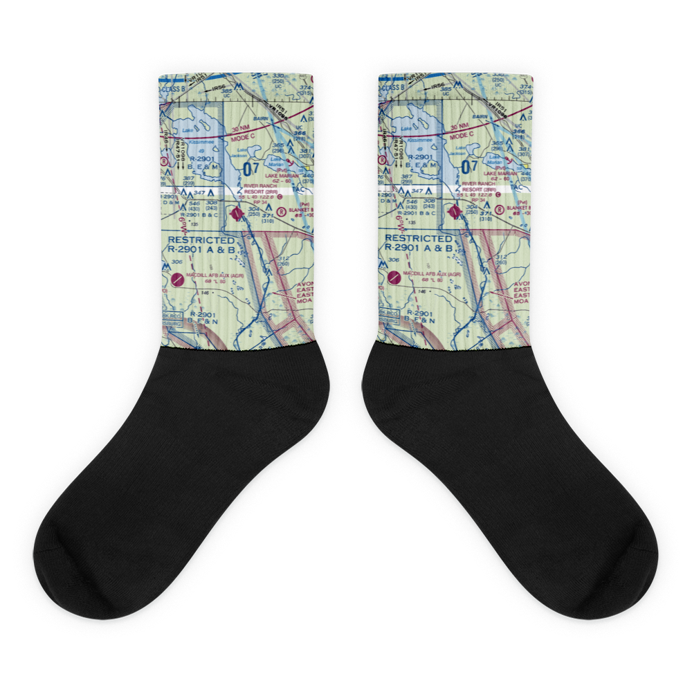 River Ranch Resort Airport (2RR) VFR Sectional Socks 