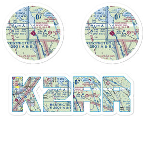 River Ranch Resort Airport (2RR) VFR Sectional Sticker Pack