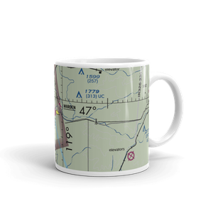 Warden Airport (2S4) VFR Sectional  Mug