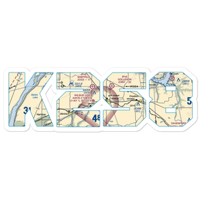 Wilbur Airport (2S8) VFR Sectional Sticker