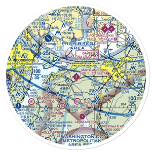 Maryland Airport (2W5) VFR Sectional Sticker (30 mile)