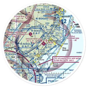 Eagles Nest Airport (31E) VFR Sectional Sticker (30 mile)