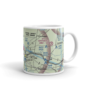 Danville Municipal Airport (32A) VFR Sectional  Mug