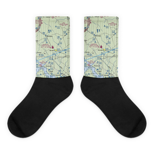 Groveton Trinity County Airport (33R) VFR Sectional Socks