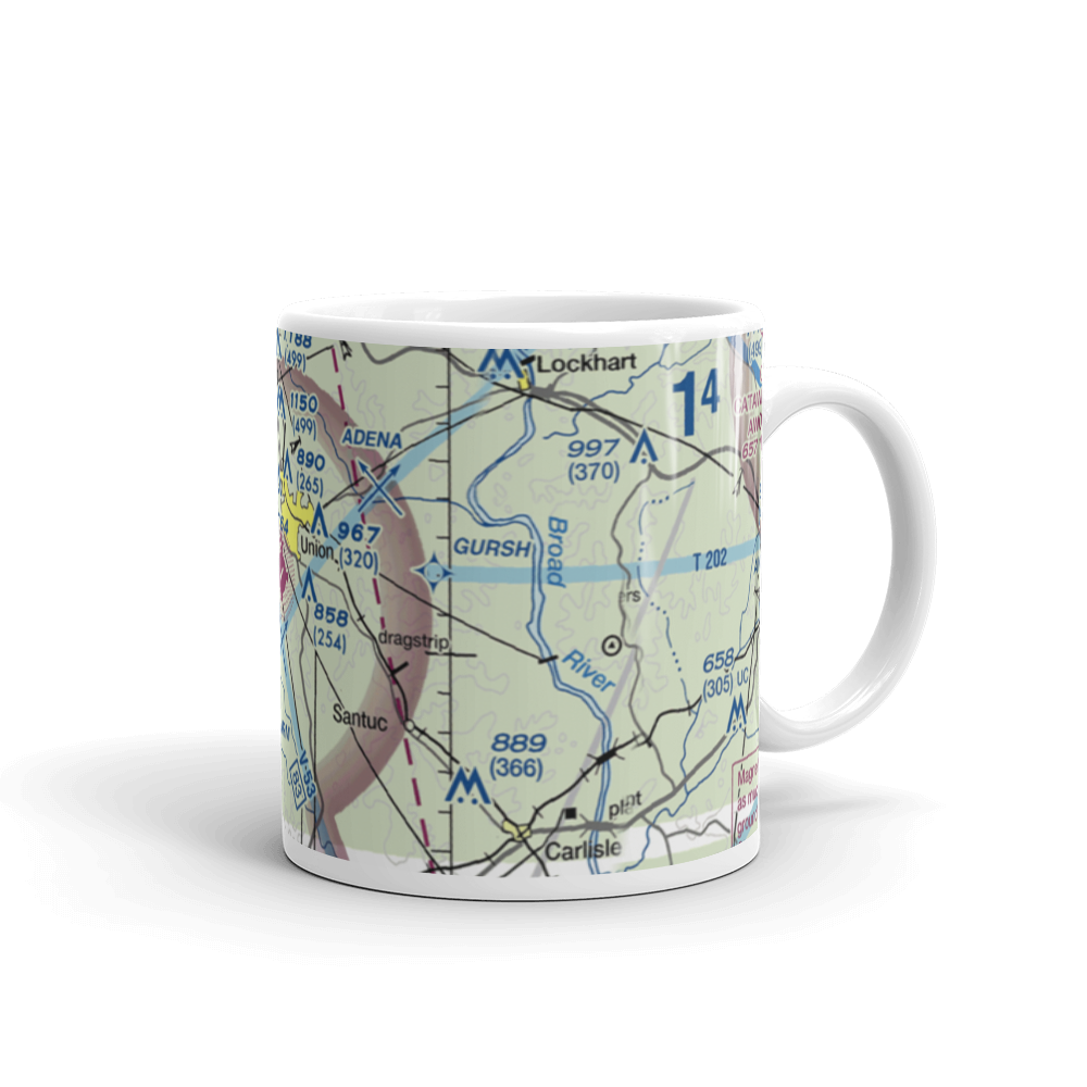 Union County, Troy Shelton Field (35A) VFR Sectional  Mug 