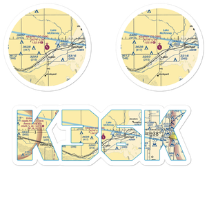 Kearny County Airport (36K) VFR Sectional Sticker Pack