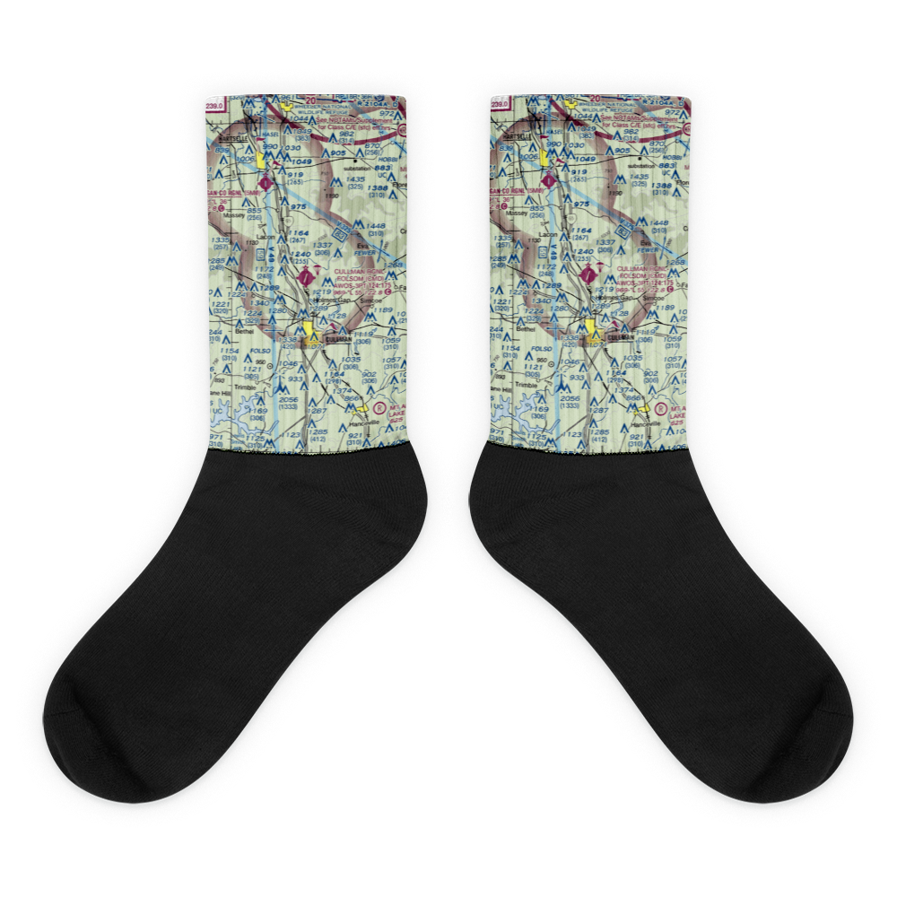 Cullman Regional Airport-Folsom Field (CMD) VFR Sectional Socks 