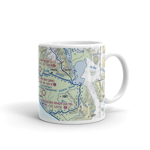 Dry Bay Airport (3AK) VFR Sectional  Mug