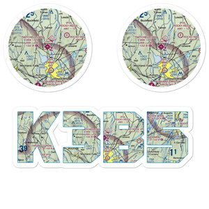 Twitchell Airport (3B5) VFR Sectional Sticker Pack