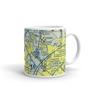 Lake in the Hills Airport (3CK) VFR Sectional  Mug