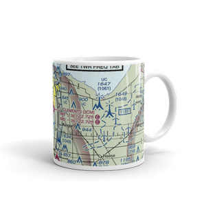 James Clements Municipal Airport (3CM) VFR Sectional  Mug