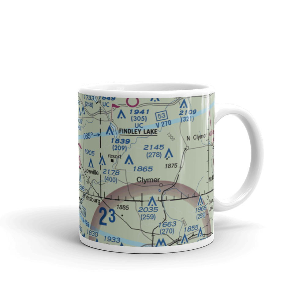 Erie County Airport (3G1) VFR Sectional  Mug 