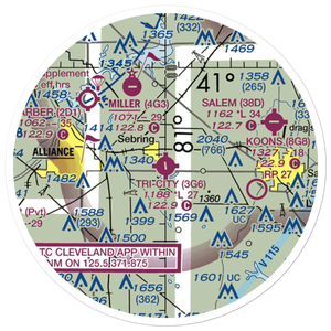 Tri City Airport (3G6) VFR Sectional Sticker (20 mile)