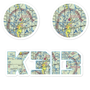 Sky King Airport (3I3) VFR Sectional Sticker Pack
