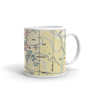 Richwood Municipal Airport (3I4) VFR Sectional  Mug