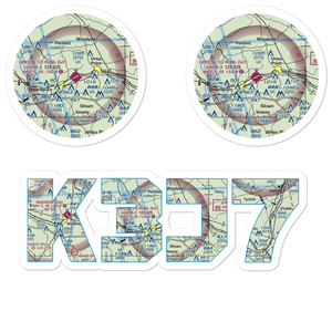 Greene County Regional Airport (3J7) VFR Sectional Sticker Pack