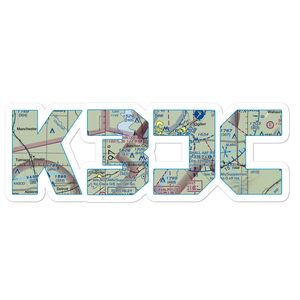 Freeman Field (3JC) VFR Sectional Sticker