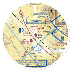 Sky Ranch Airport (3L2) VFR Sectional Sticker (30 mile)
