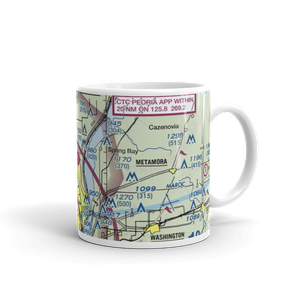 Mount Hawley Auxiliary Airport (3MY) VFR Sectional  Mug