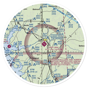 Hart Airport (3R4) VFR Sectional Sticker (30 mile)