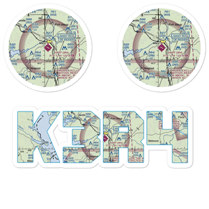 Hart Airport (3R4) VFR Sectional Sticker Pack