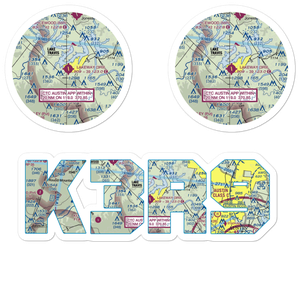 Lakeway Airpark (3R9) VFR Sectional Sticker Pack