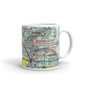 Jerry Tyler Memorial Airport (3TR) VFR Sectional  Mug