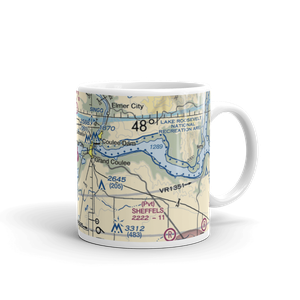 Grand Coulee Dam Airport (3W7) VFR Sectional  Mug
