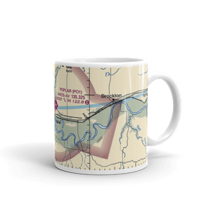 Poplar Airport (42S) VFR Sectional  Mug