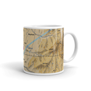 Salina Gunnison Airport (44U) VFR Sectional  Mug