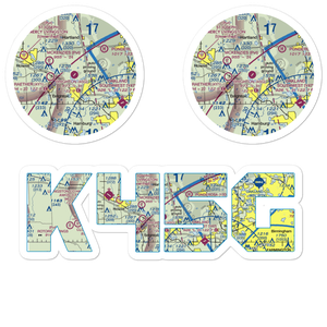 Brighton Airport (45G) VFR Sectional Sticker Pack