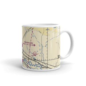 Harlem Airport (48S) VFR Sectional  Mug