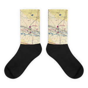 Harlem Airport (48S) VFR Sectional Socks