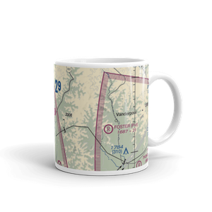 Real County Airport (49R) VFR Sectional  Mug