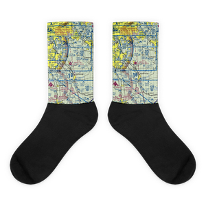 Berry Hill Airport (4A0) VFR Sectional Socks