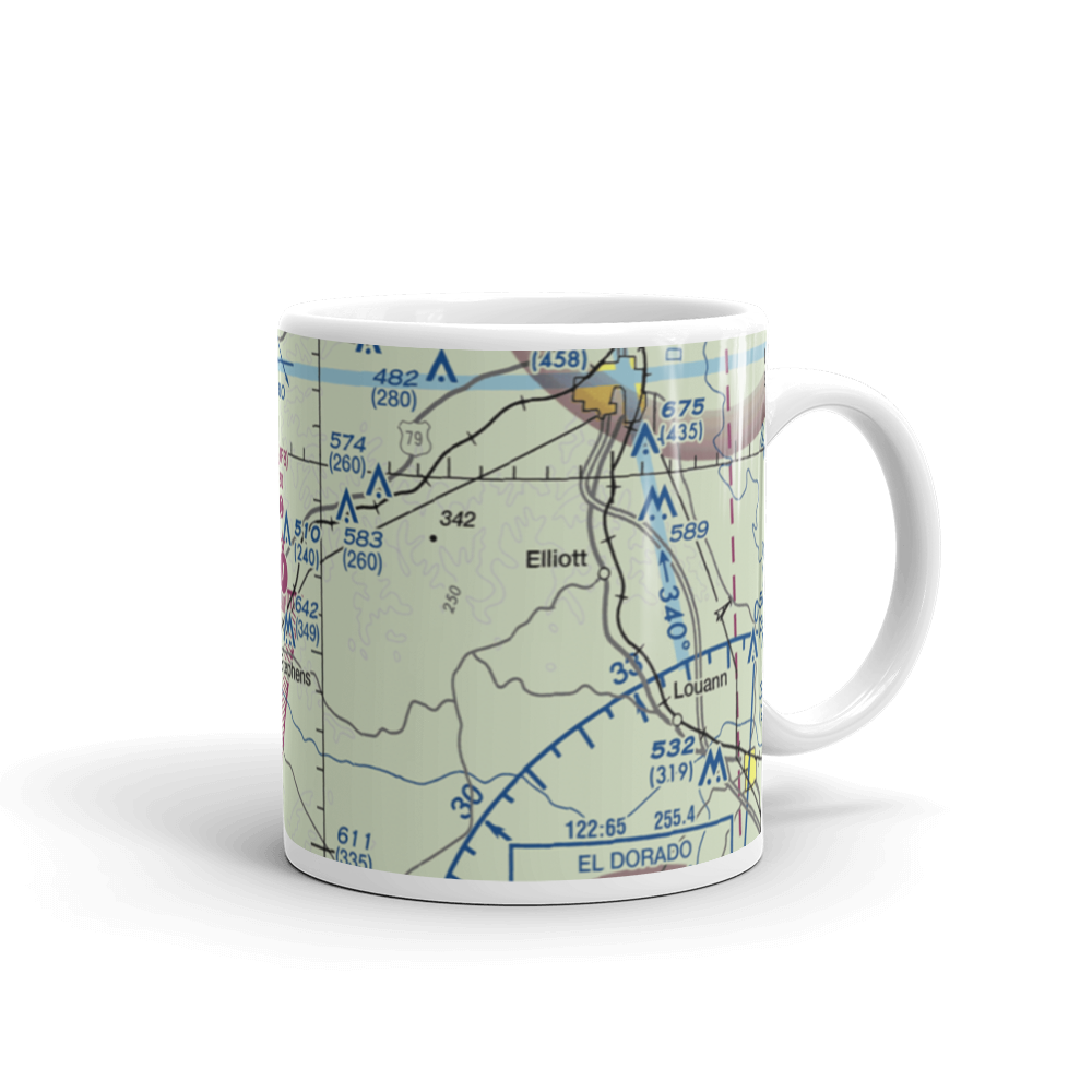 Wilson Airport (4F8) VFR Sectional  Mug 