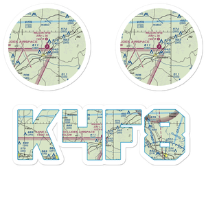 Wilson Airport (4F8) VFR Sectional Sticker Pack